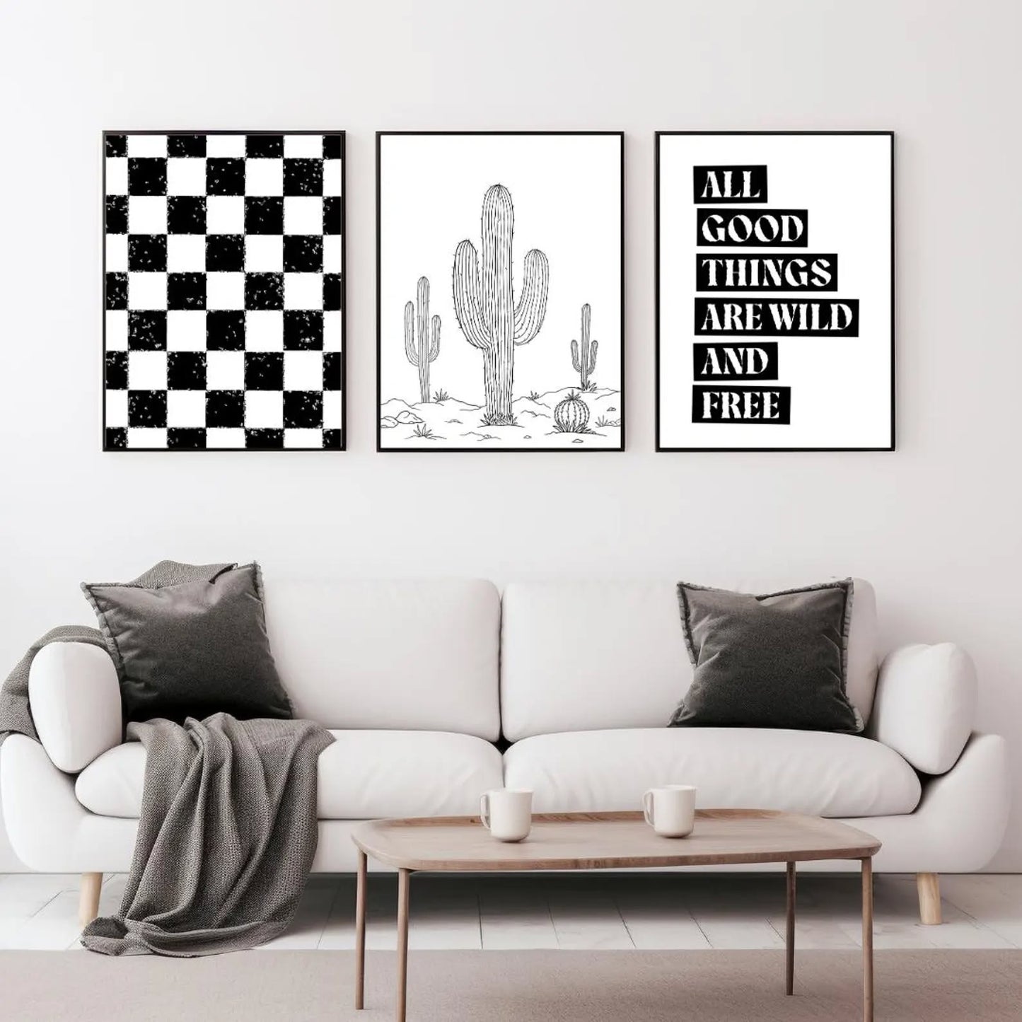 Wild And Free Wall Prints - Digital Download