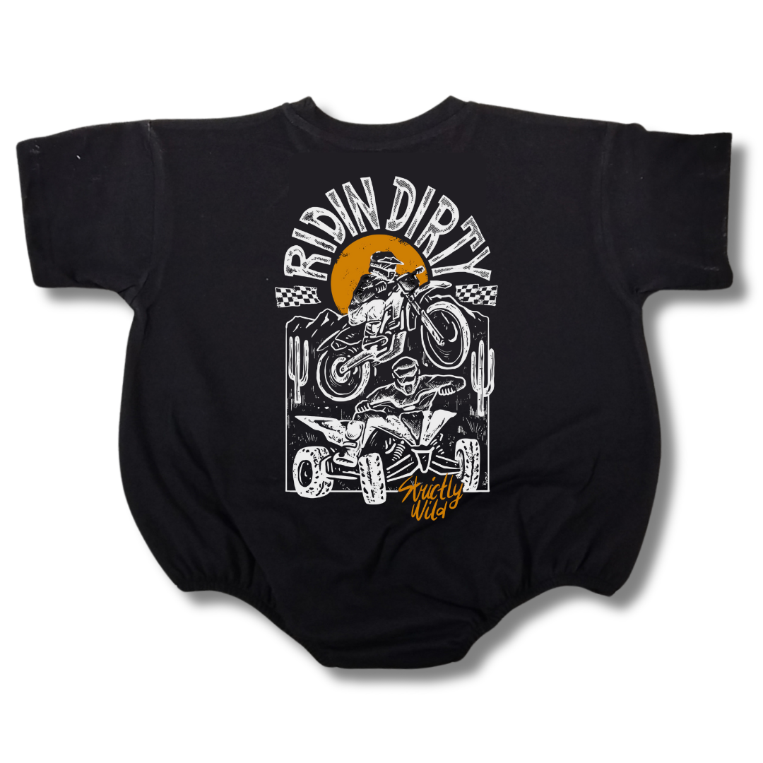 Ridin Dirty T-Shirt Romper