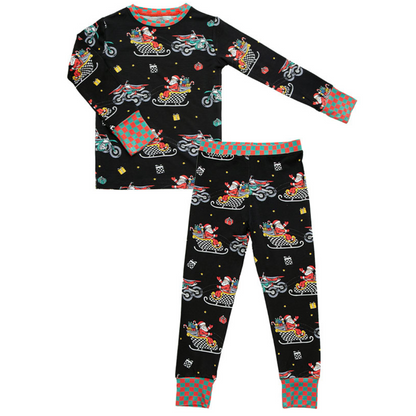 Santas Speedy Sleigh Toddler & Youth Pajamas *PREORDER - SHIPPING OUT BETWEEN NOV 24 - DEC 6*