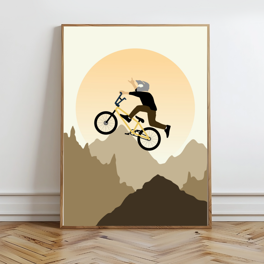 BMX Tricks Wall Prints - Digital Download