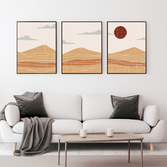 Desert Days Wall Prints - Digital Download