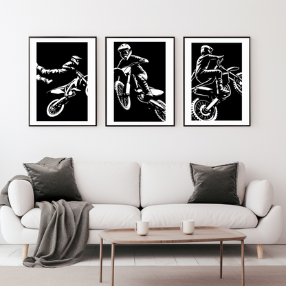 Moto Wall Prints - Digital Download