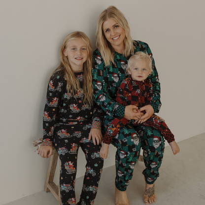 Santas Speedy Sleigh Toddler & Youth Pajamas *PREORDER - SHIPPING OUT BETWEEN NOV 24 - DEC 6*