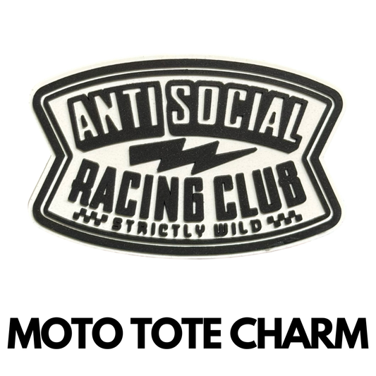 Anti Social Racing Club - Moto Tote Charm
