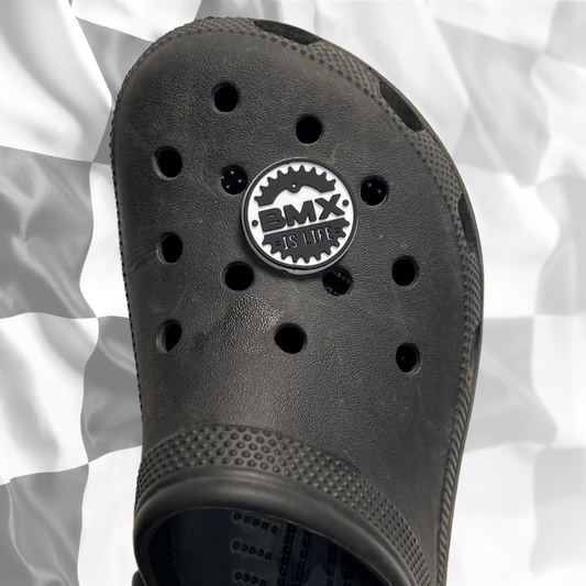 BMX Is Life Croc Charm