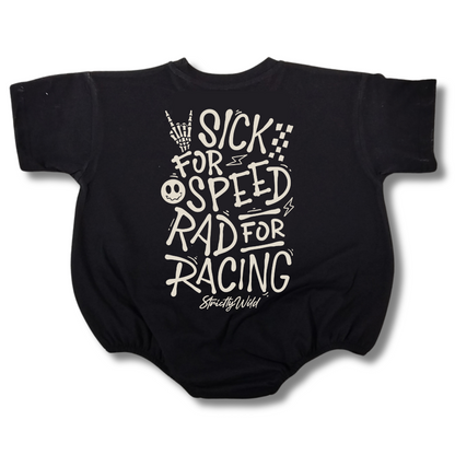 Sick For Speed Rad For Racing Romper