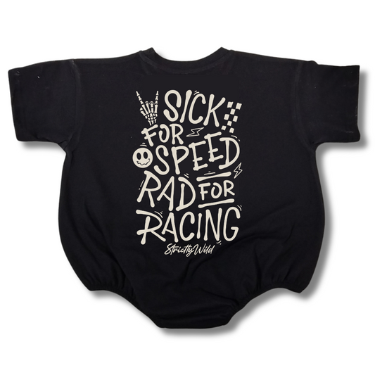 Sick For Speed Rad For Racing Romper