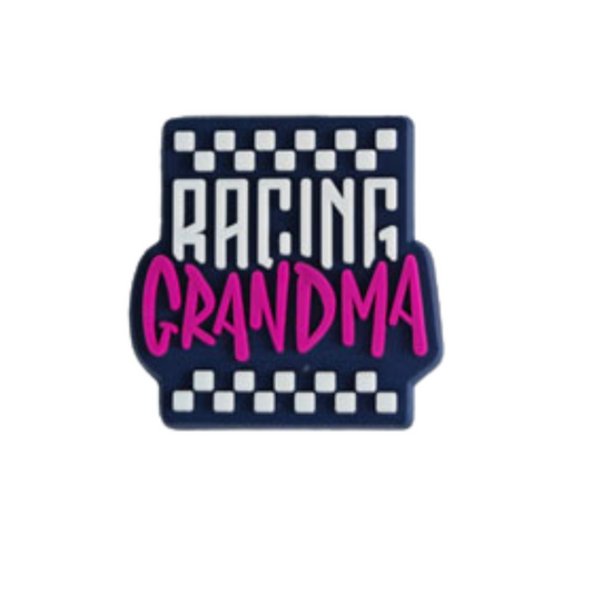 Racing Grandma Croc Charm