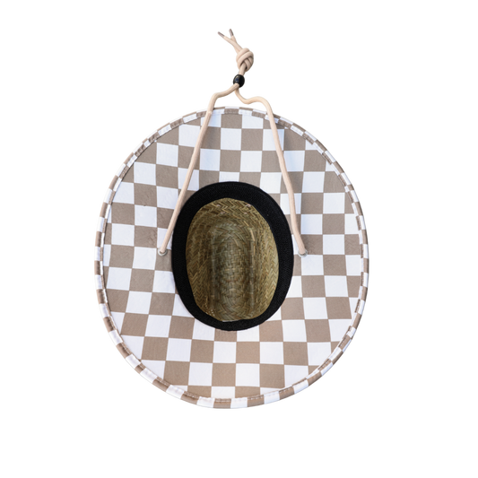 Neutral Wave Watcher Straw Hat