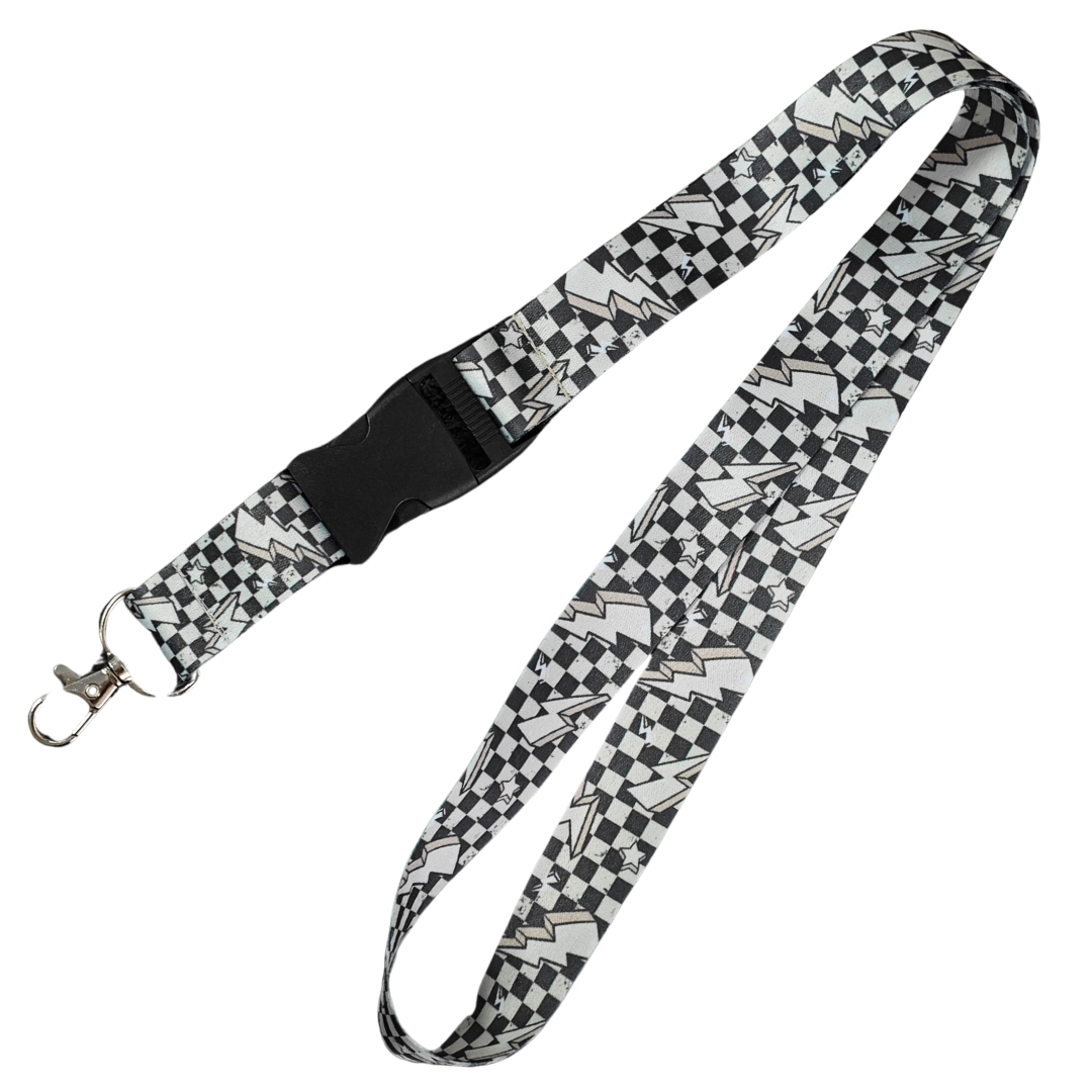 Lightning Checker Lanyard