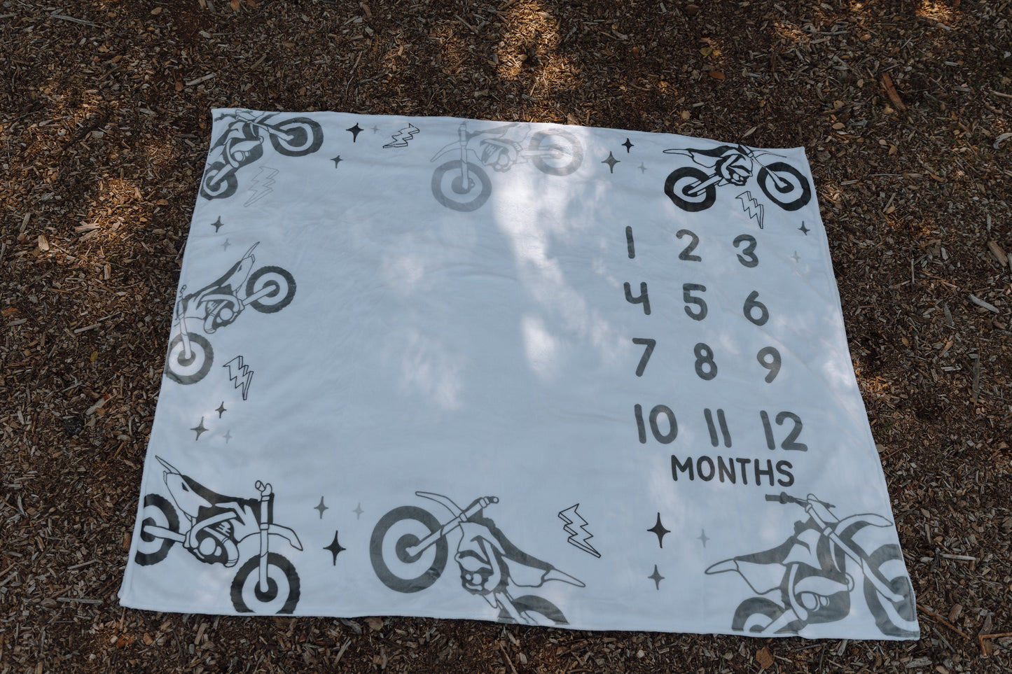 Moto Milestone Blanket