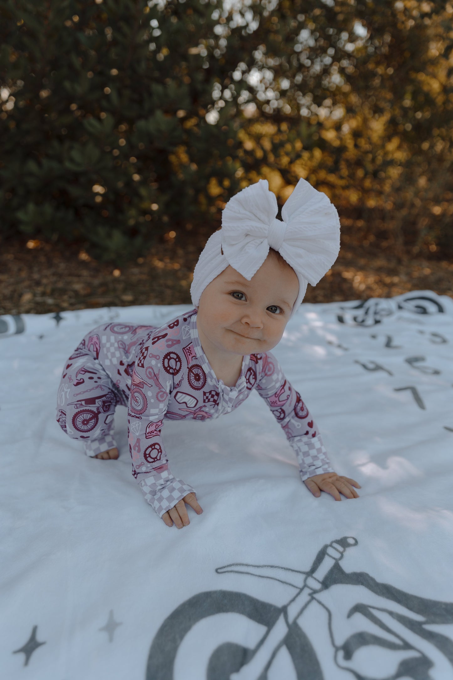 Moto Milestone Blanket