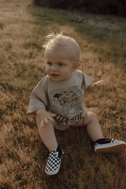 Moto Over Everything T-Shirt Romper