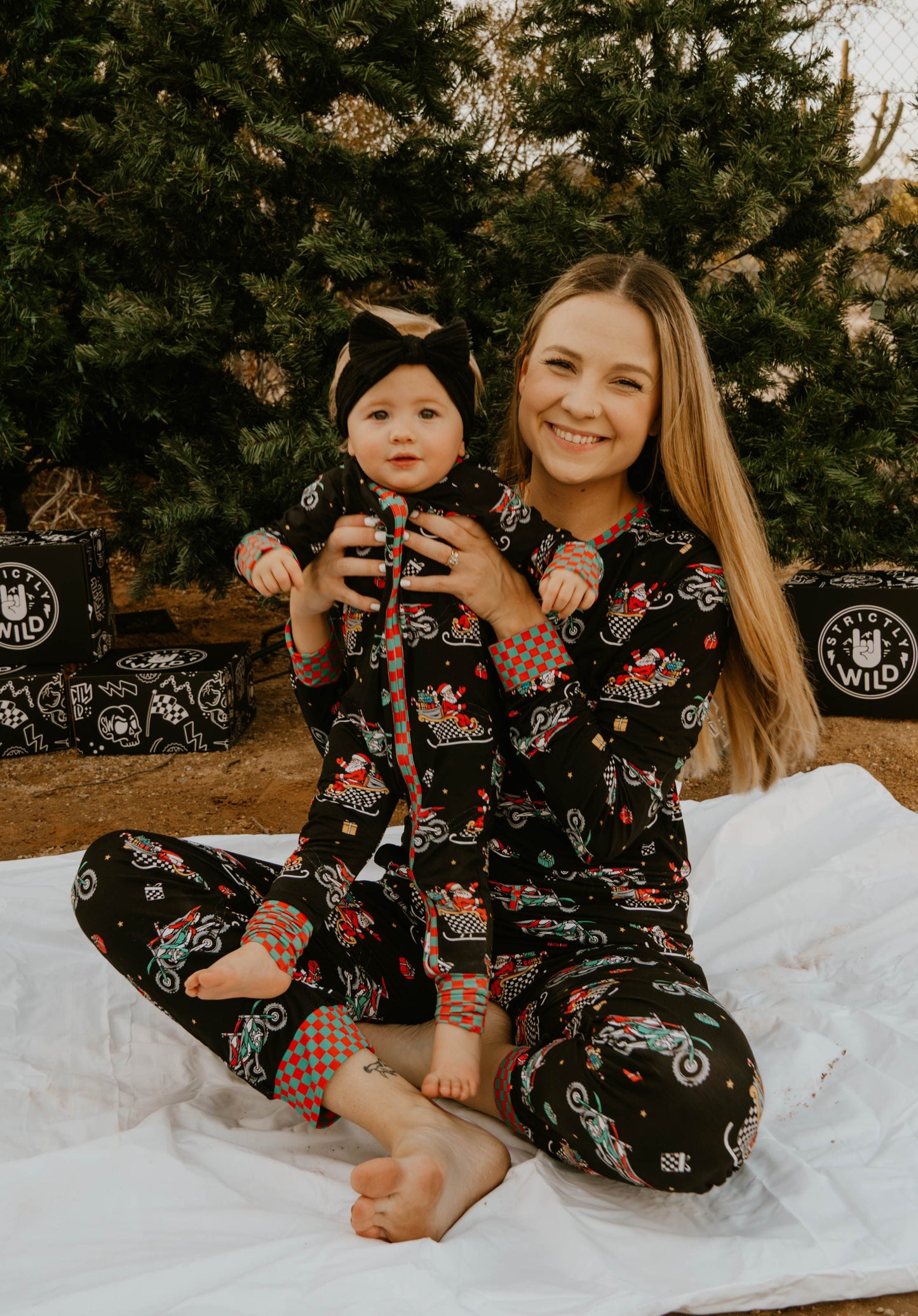 Santas Speedy Sleigh Zip Up Pajamas *PREORDER - SHIPPING OUT BETWEEN NOV 10-17*