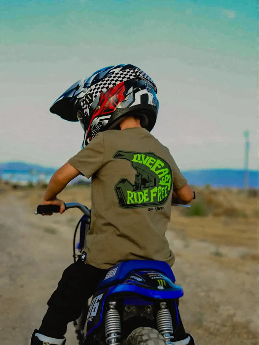 Green-Live Fast Ride Free T-Shirt