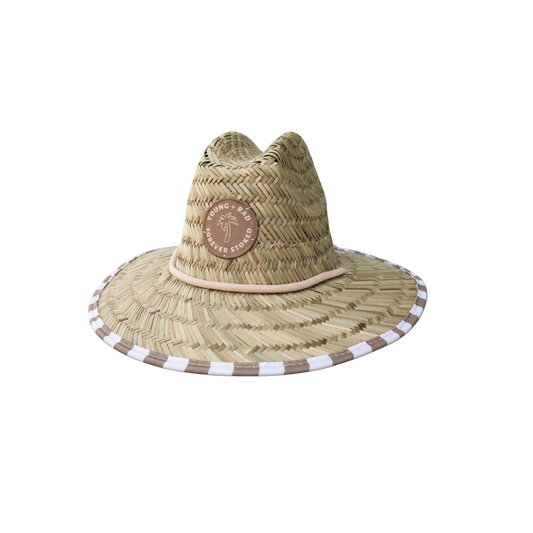 Neutral Wave Watcher Straw Hat