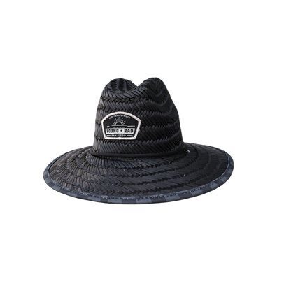 Midnight Wave Watcher Straw Hat (Imperfect)