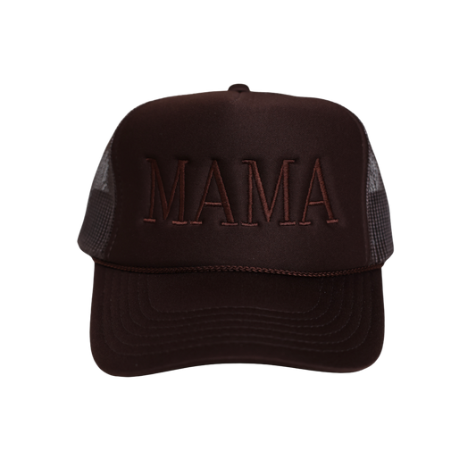 MAMA BROWN TRUCKER SNAPBACK