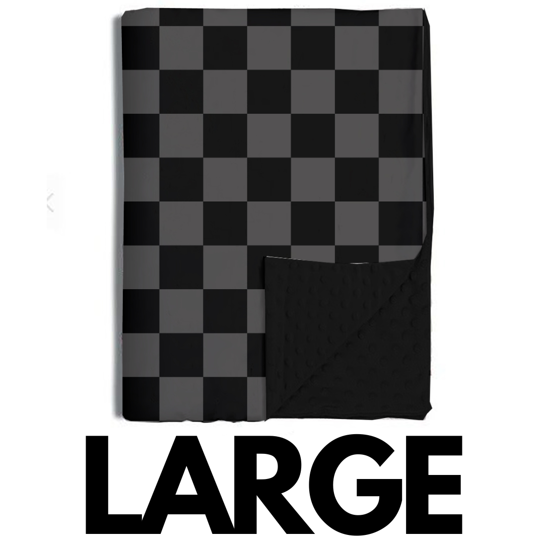 Stealth Checker Blanket Large