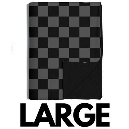 Stealth Checker Blanket Large